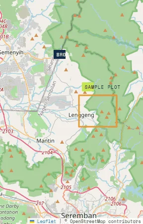 Regional map